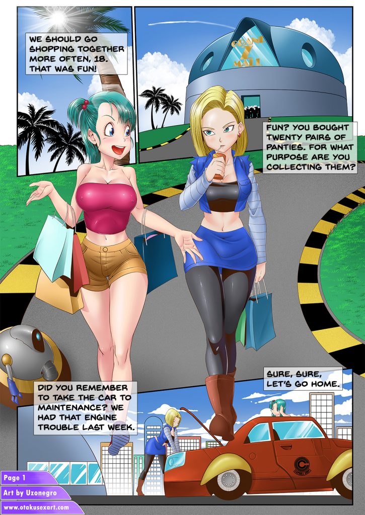 Dragonball sex comic