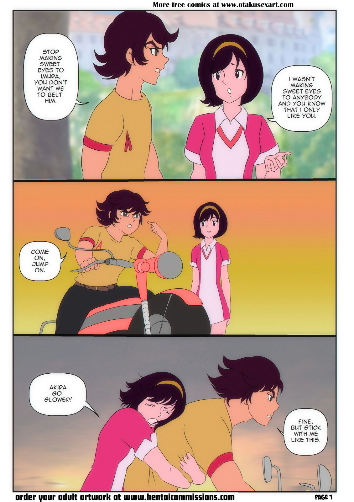 Hentai Miki Online Free - Hentai Comic: Akira and Miki, Finally Together | Otakusexart
