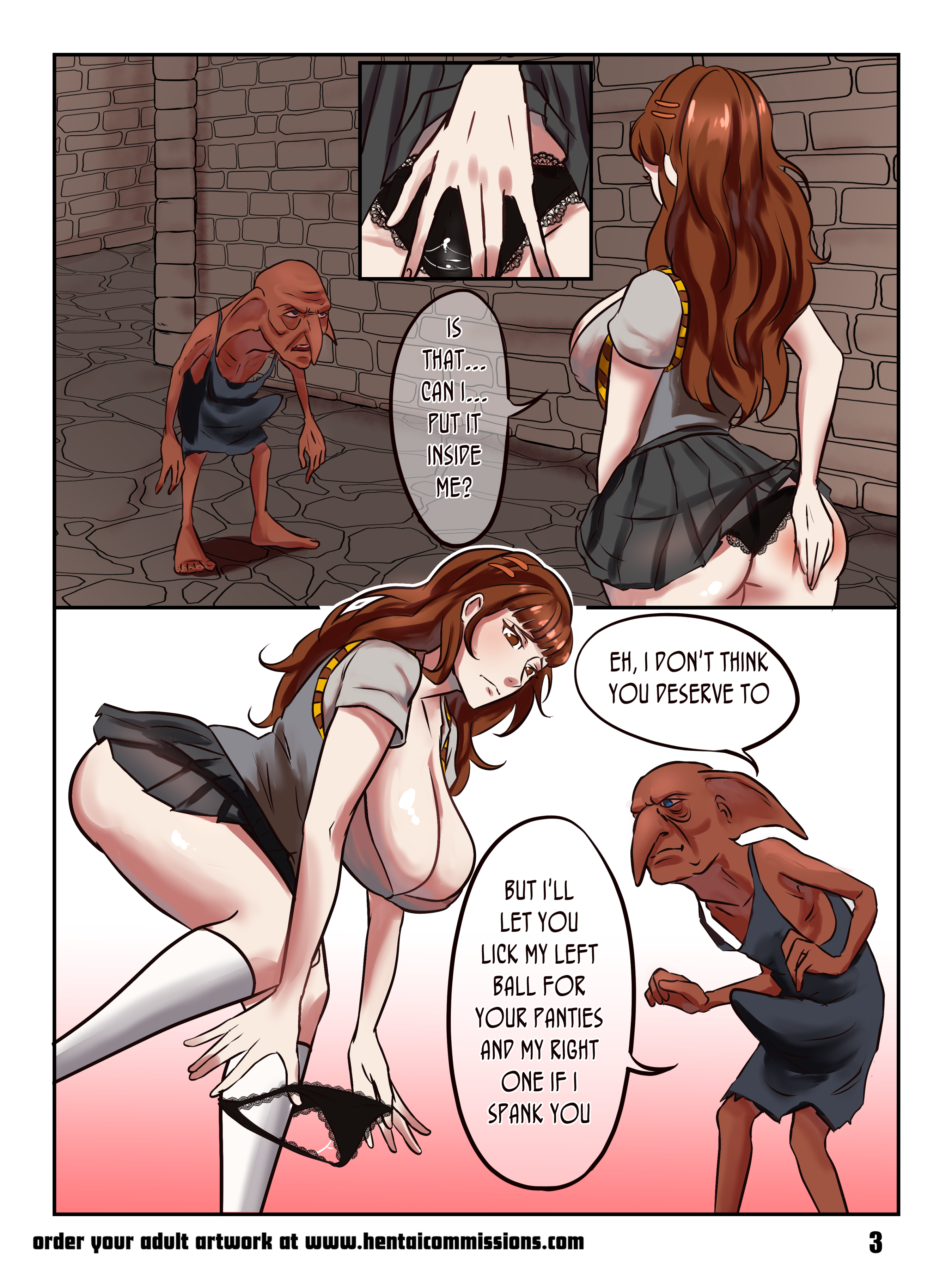 Hermione hentai comics